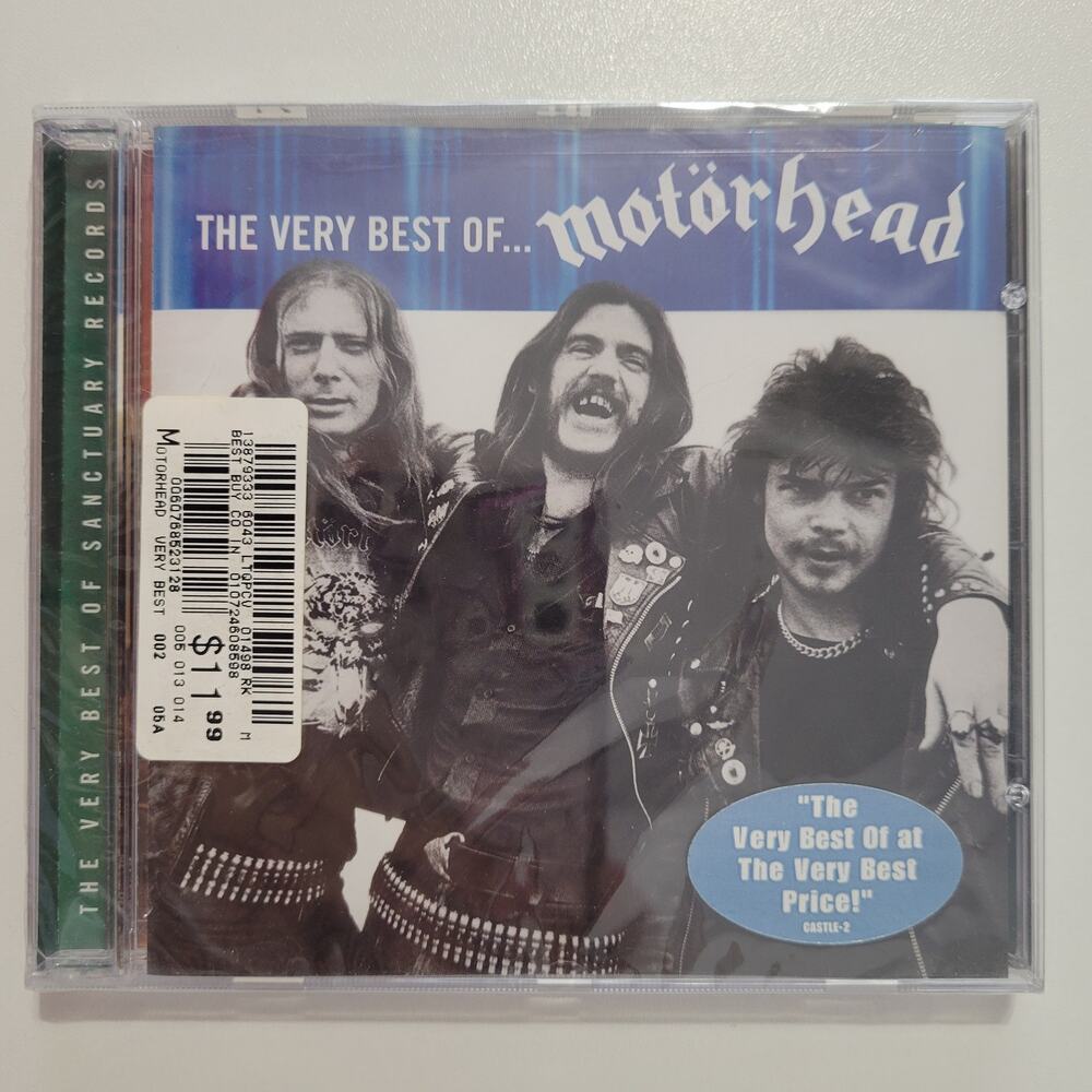 The Best Of... Motorhead (CD, 2002) New, Factory Sealed